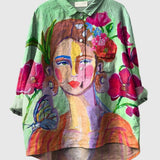 Lily | Modern linneskjorta