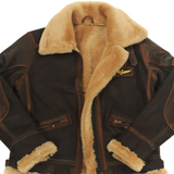 Matteo™ | Klassisk aviatorjacka i shearling