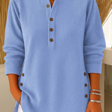 Neve | Tunika Henley med Knappar