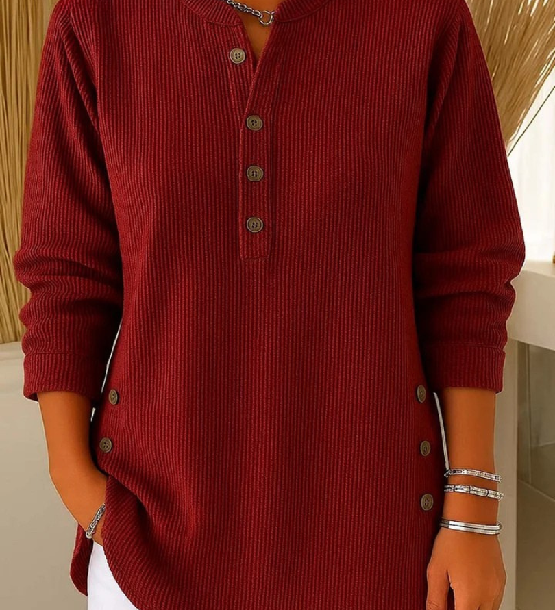Neve | Tunika Henley med Knappar