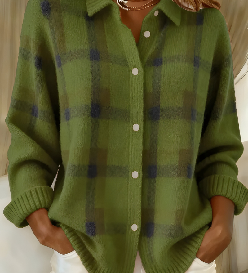 Candida | Rutig cardigan