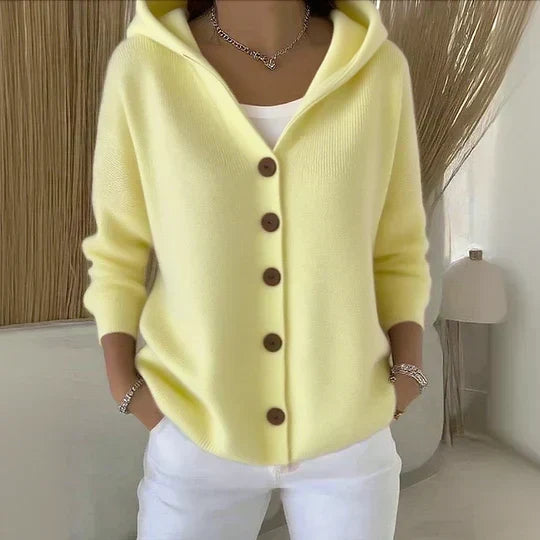 Rita | Cardigan med huva