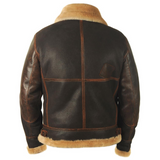 Matteo™ | Klassisk aviatorjacka i shearling