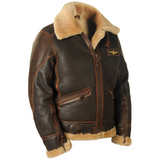 Matteo™ | Klassisk aviatorjacka i shearling