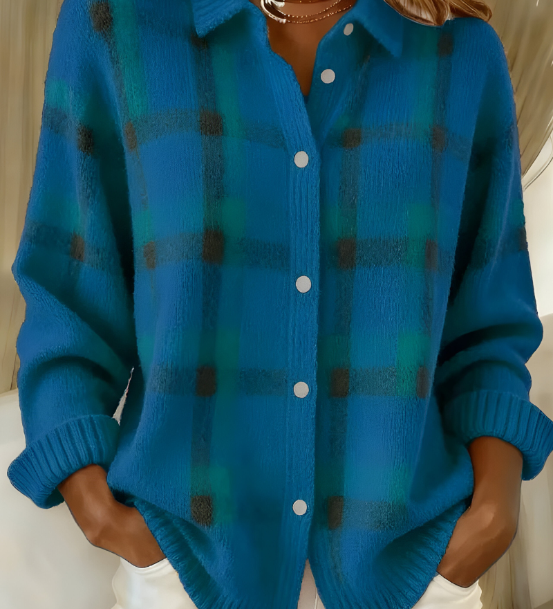 Candida | Rutig cardigan