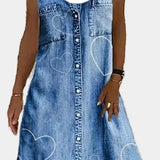 Agnes | Denim Klänning
