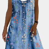 Agnes | Denim Klänning