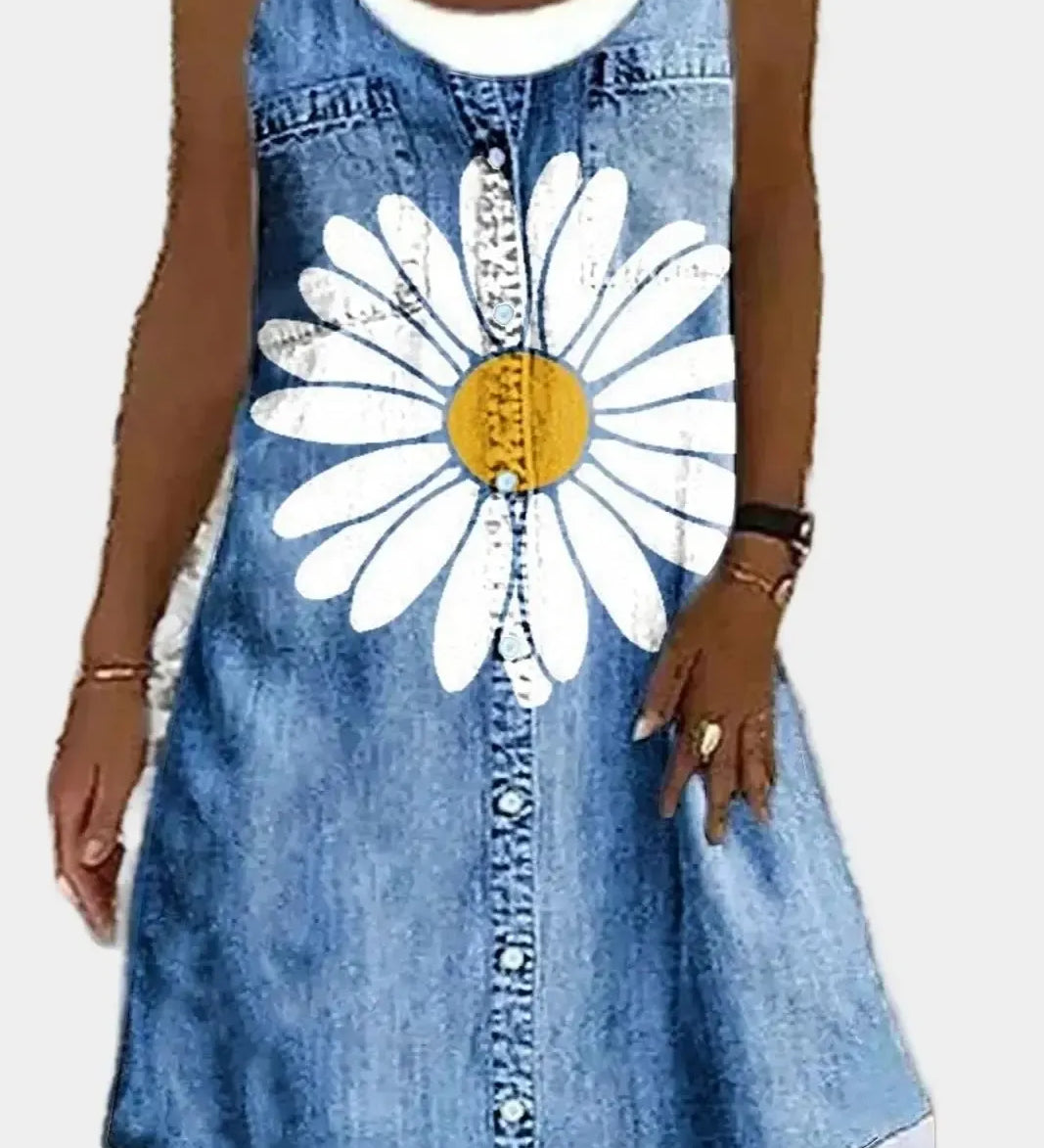 Agnes | Denim Klänning