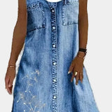 Agnes | Denim Klänning