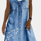 Agnes | Denim Klänning