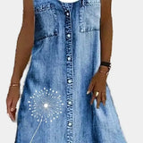 Agnes | Denim Klänning