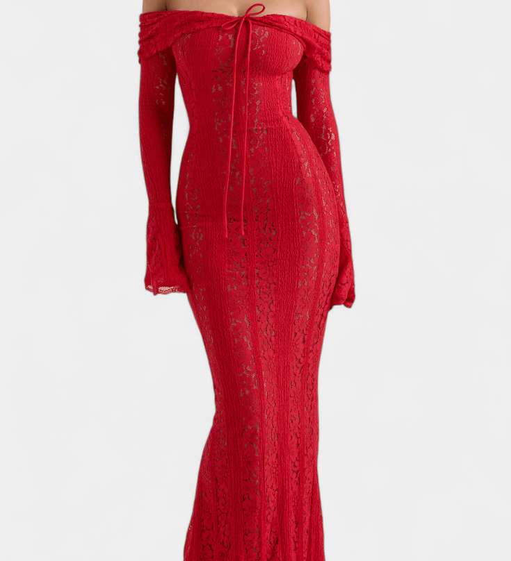 Alberte | Off-Shoulder klänning
