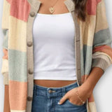 Amalie | Randig Cardigan