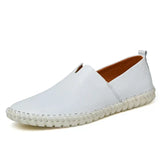 Andningsbara Läder Loafers