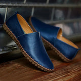 Andningsbara Läder Loafers