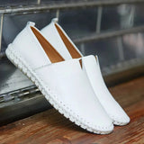 Andningsbara Läder Loafers