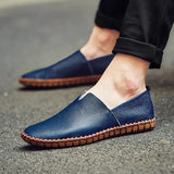 Andningsbara Läder Loafers