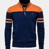 Anders™ | Stickad cardigan med dragkedja