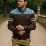 Anders™ | Stickad cardigan med dragkedja