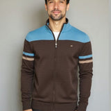 Anders™ | Stickad cardigan med dragkedja