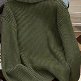 Astrid | Olivgrön Cardigan