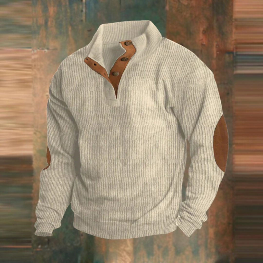 Aubin™ | Stilren ribbstickad sweatshirt