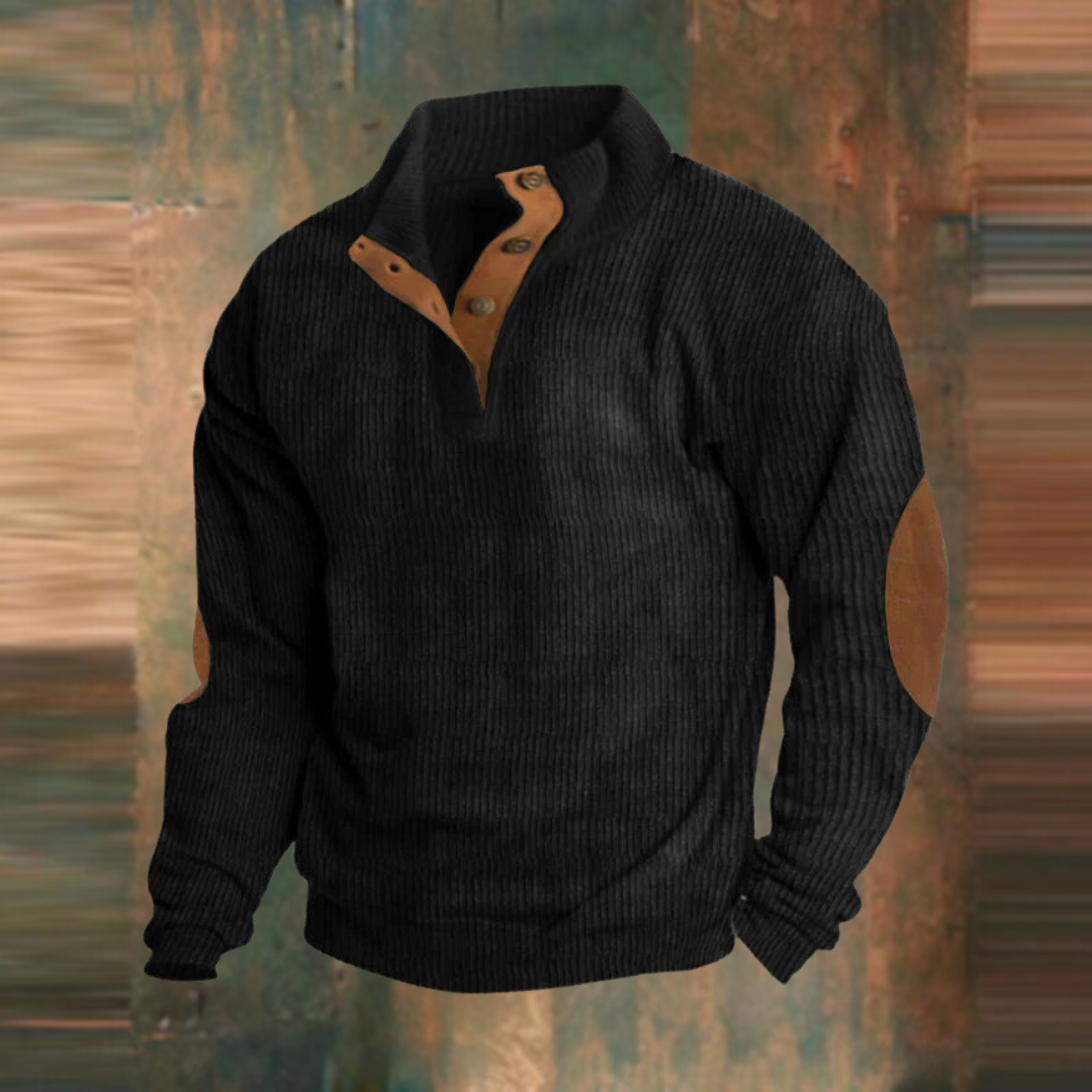 Aubin™ | Stilren ribbstickad sweatshirt