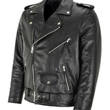 Austin™ | Klassisk Biker Läderjacka