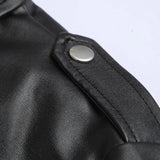 Austin™ | Klassisk Biker Läderjacka