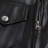 Austin™ | Klassisk Biker Läderjacka