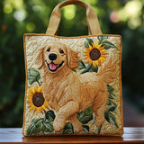 HANDARBETAD VÄSKA - GULDEN RETRIEVER