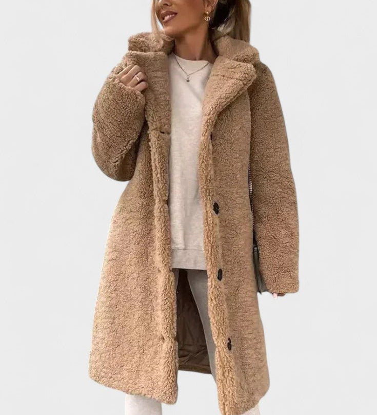 Birgitte™ | Elegant teddyjacka i lyxig design