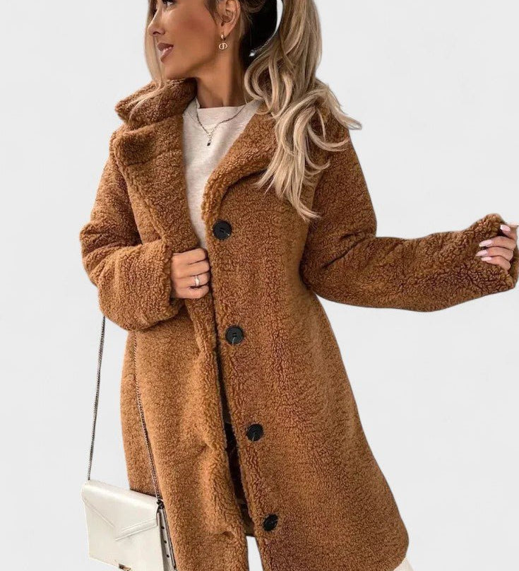 Birgitte™ | Elegant teddyjacka i lyxig design
