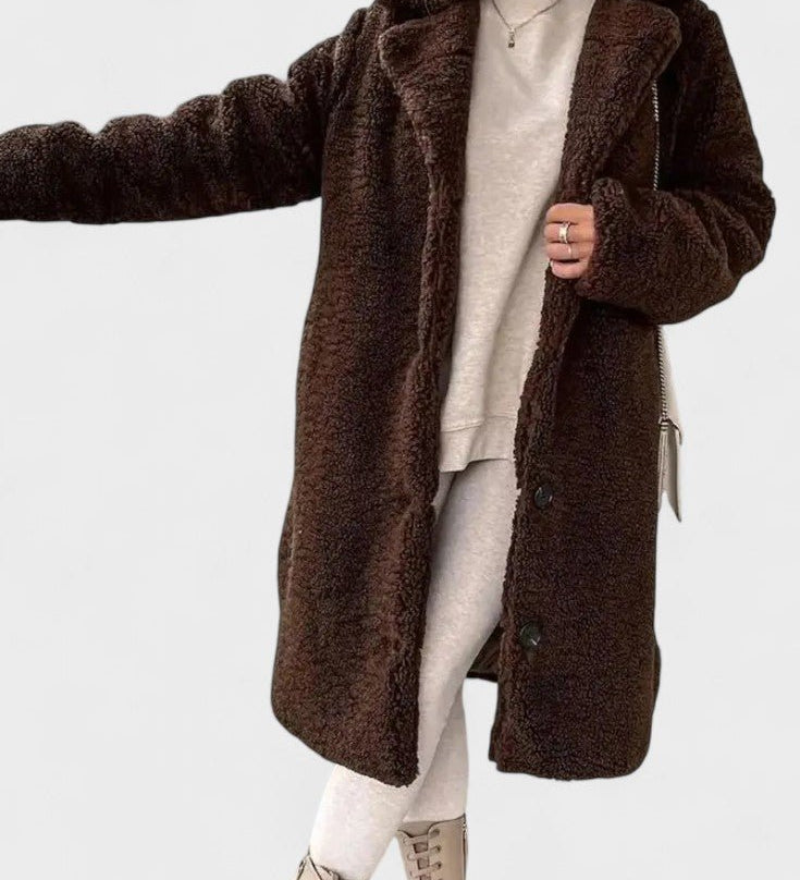 Birgitte™ | Elegant teddyjacka i lyxig design
