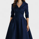 Ceryn | Satin Midi Klänning