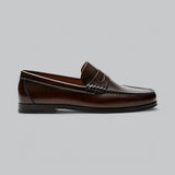 Chic Läder Penny Loafers