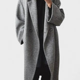 Ditte™ | Lång ullkappa i tidlöst design