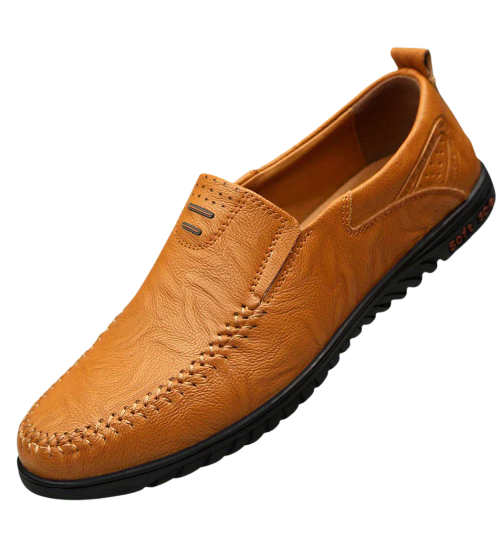 Elegant Läder Loafers