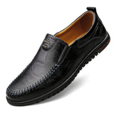 Elegant Läder Loafers