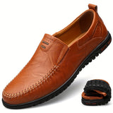 Elegant Läder Loafers