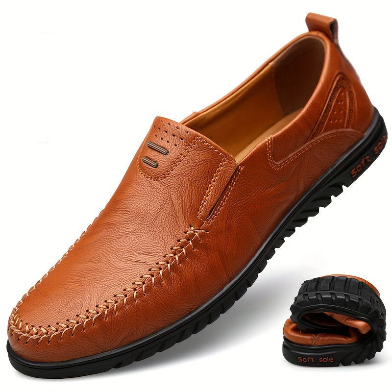 Elegant Läder Loafers