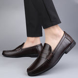 Elegant Premium Läder Loafers