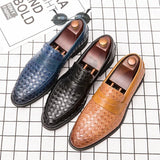 Elegant Vävd Loafers