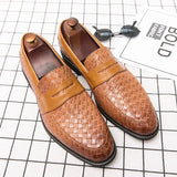 Elegant Vävd Loafers