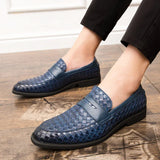 Elegant Vävd Loafers