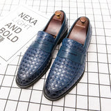 Elegant Vävd Loafers