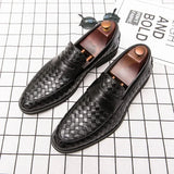 Elegant Vävd Loafers