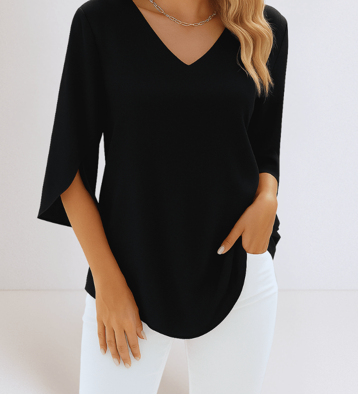 Emilie | V-ringad Blus