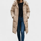 Gabriela™ | Fuskpälsjacka med huva