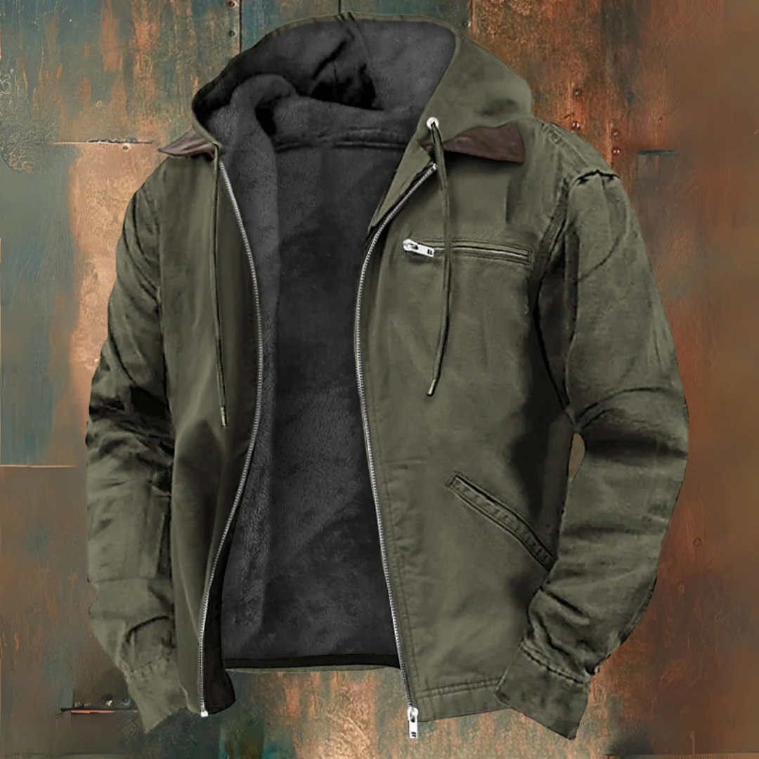Gaspard™ | Stilig hoodie med dragkedja